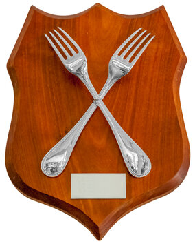 Troph&eacute;e fourchettes d&rsquo;argent 