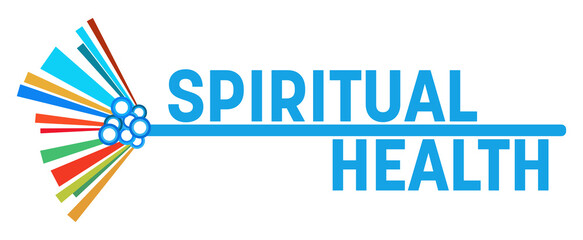 Spiritual Health Colorful Graphical Bar 