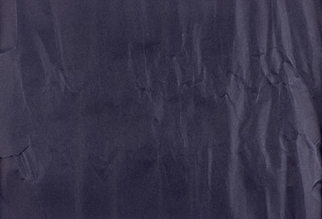 Fototapeta premium Black Crumpled Paper Artistic Abstract Background Texture 
