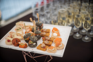 Cocktail, apéro, vin d'honneur, champagne, mariage	