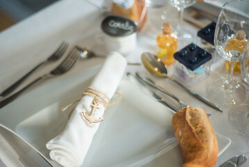 Décoration de table de mariage, thème campagne