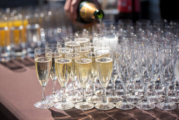 Cocktail, apéro, vin d'honneur, champagne, mariage	