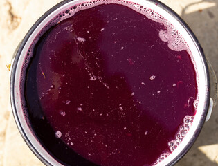 Wine material, grape juice - must, stum, maun. Technology of wine production. The folk tradition of making wine. The ancient tradition of grape processing. Wine production in Moldova.