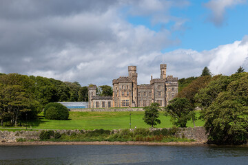 18 August 2022. Stornoway, Isle of Lewis, Scotland. This is Lews Castle on a sunny August morning.