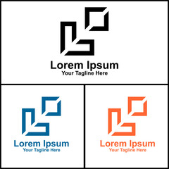 logo design. a collection of company logos that are right for you. square shaped logo. 