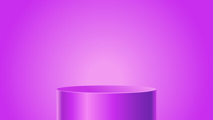 Purple product background stand or podium pedestal on empty display with glowing light
backdrops vector background