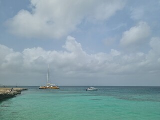 Obraz premium Amazing landscapes of Aruba Views of the Aruba island 