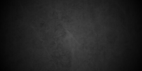 Dark Black stone concrete grunge backdrop texture background anthracite panorama. Panorama dark grey grunge black slate background or texture.