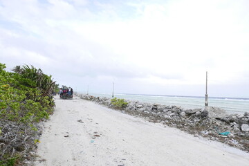 
Ebeye island at Kwajalein Atoll, Marshall islands