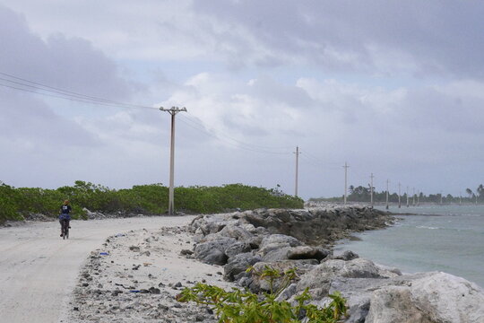 
Ebeye Island At Kwajalein Atoll, Marshall Islands