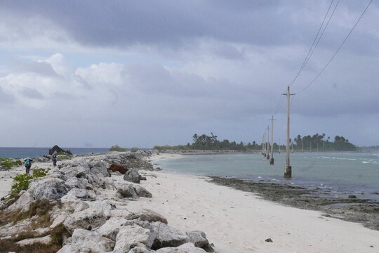 
Ebeye Island At Kwajalein Atoll, Marshall Islands