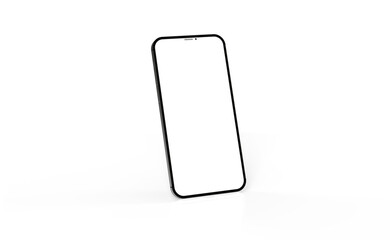 New realistic mobile phone smartphone mockup