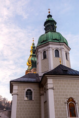 The Petersfriedhof or St. Peter's Cemetery in Salzburg, Austria