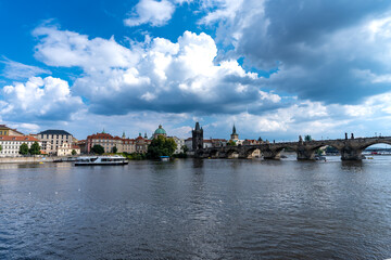 Naklejka premium Praga puente