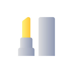 Lipstick flat gradient color ui icon. Beauty product selling. Cosmetics store. Online marketplace. Simple filled pictogram. GUI, UX design for mobile application. Vector isolated RGB illustration