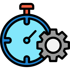 Obraz premium Time Management Icon