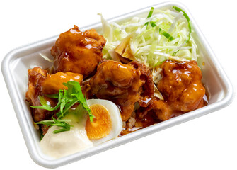 てりたま唐揚げ丼