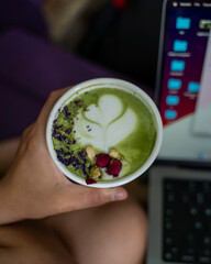 matcha latte