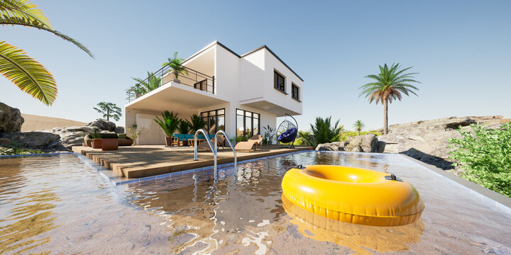 Villa mieten mit Swimmingpool