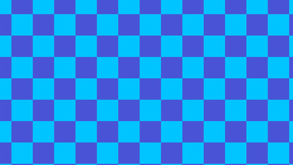 aesthetic cute blue checkers, checkerboard, gingham decoration