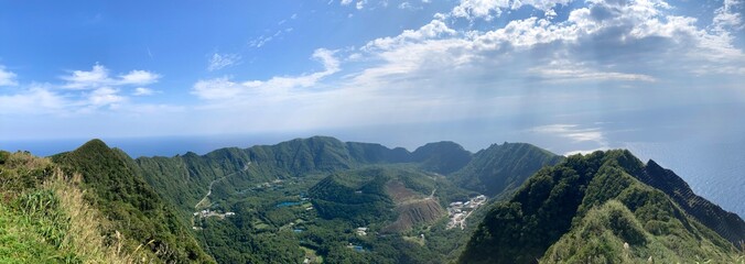 Remote and isolated hidden island Aogashima island in Tokyo, Japan © Optimistic Fish