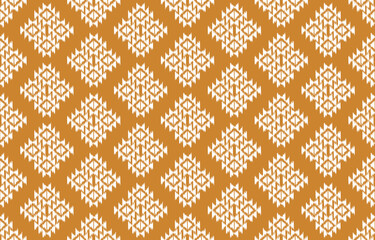 Pattern ethnic ikat seamless. Tribal African Indian traditional embroidery vector background. 
Aztec fabric carpet batik ornament chevron textile decoration wallpaper
