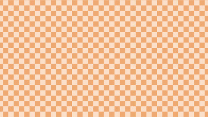 aesthetic cute minimal brown checkers, checkerboard, gingham decoration