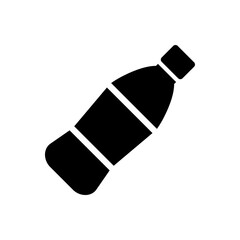 plastic bottle icon vector illustration logo template for many purpose. Isolated on white background.