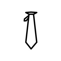 tie icon vector illustration logo template for many purpose. Isolated on white background.