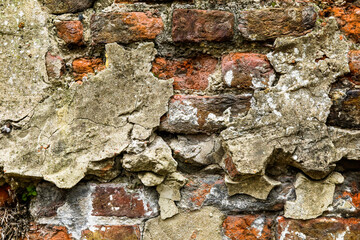 Close Up of Brick Texture Background
