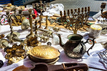 The famous flea market in Jaffa