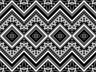 black and white seamless pattern, geometry pattern seamless.