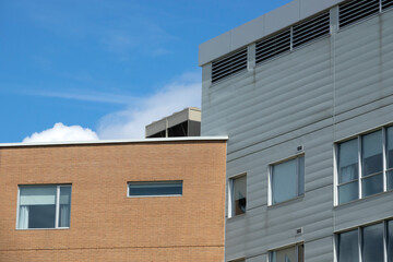 Modern building architectural details