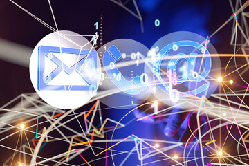 Mail Communication Connection message to mailing