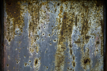 Close Up of Metal Texture Urban Decay Background