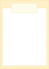 cute yellow planner paper notes, notepad, post, memo, sticky note, reminder, journal decoration