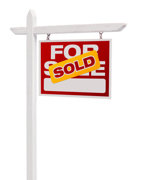 Transparent PNG Of Sold For Sale Real Estate Sign.