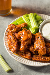 Homemade Spicy Buffalo Chicken Wings