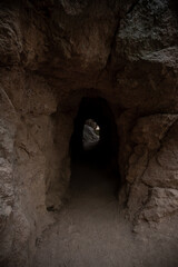Looking Through Tunnel To Bear Gulch