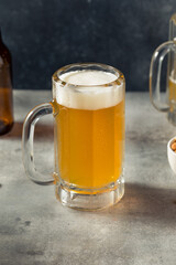 Boozy Refreshing Cold Craft Beer in a Mug