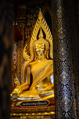 golden buddha statue