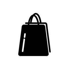 shopping bag icon vector illustration logo template for many purpose. Isolated on white background.