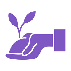 Plant Multicolor Glyph Icon