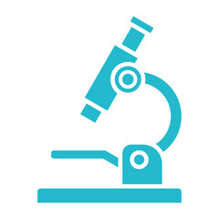 Microscope Multicolor Glyph Icon