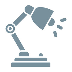 Lamp Multicolor Glyph Icon