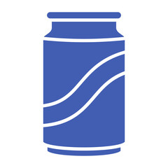 Cold Drink Multicolor Glyph Icon