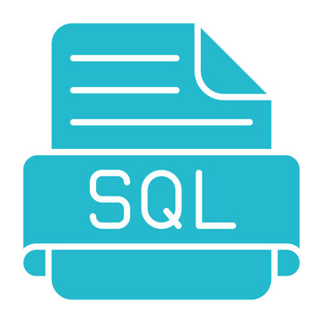 Sql Multicolor Glyph Icon