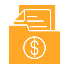 Folder Multicolor Glyph Icon