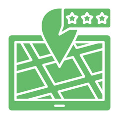 Rating Multicolor Glyph Icon