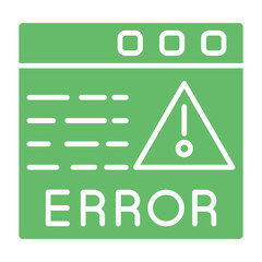 Error Multicolor Glyph Icon